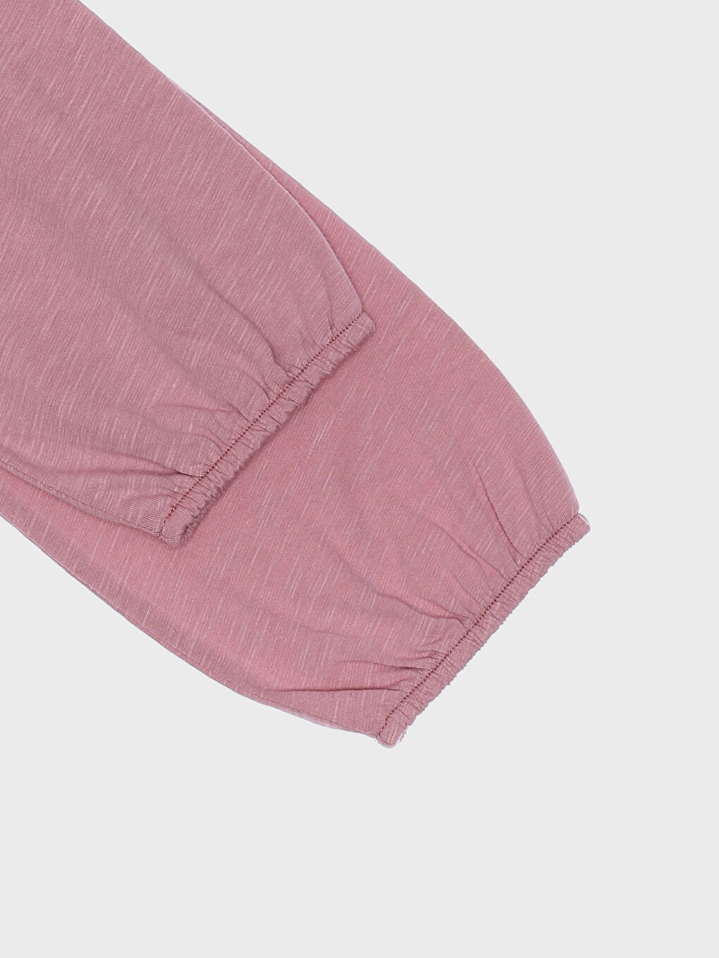 Tie Neck Plain Long Sleeve Women's Blouse-1