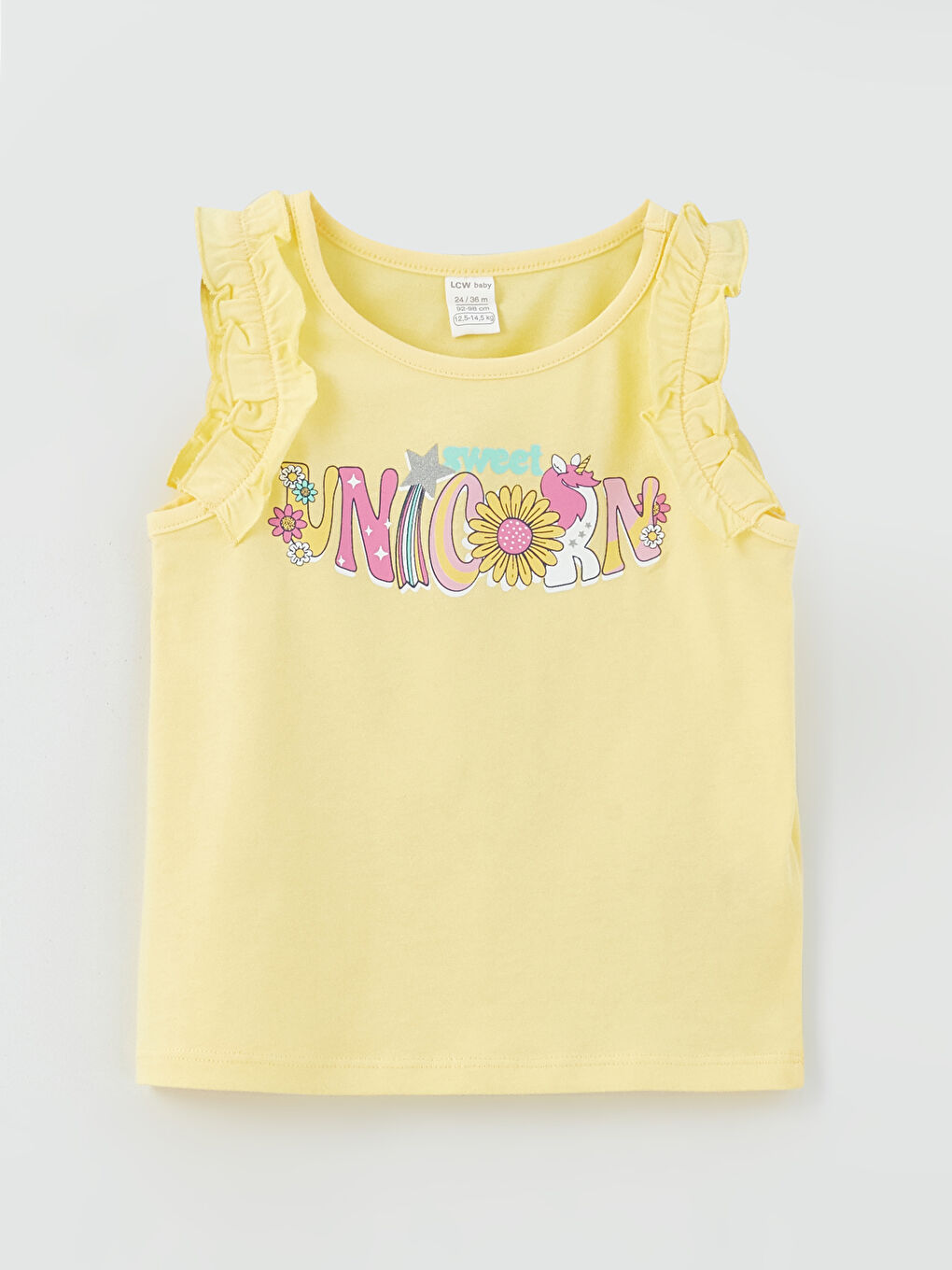 Crew Neck Printed Baby Girl Singlet 2-Pack -S3HV98Z1-R9J