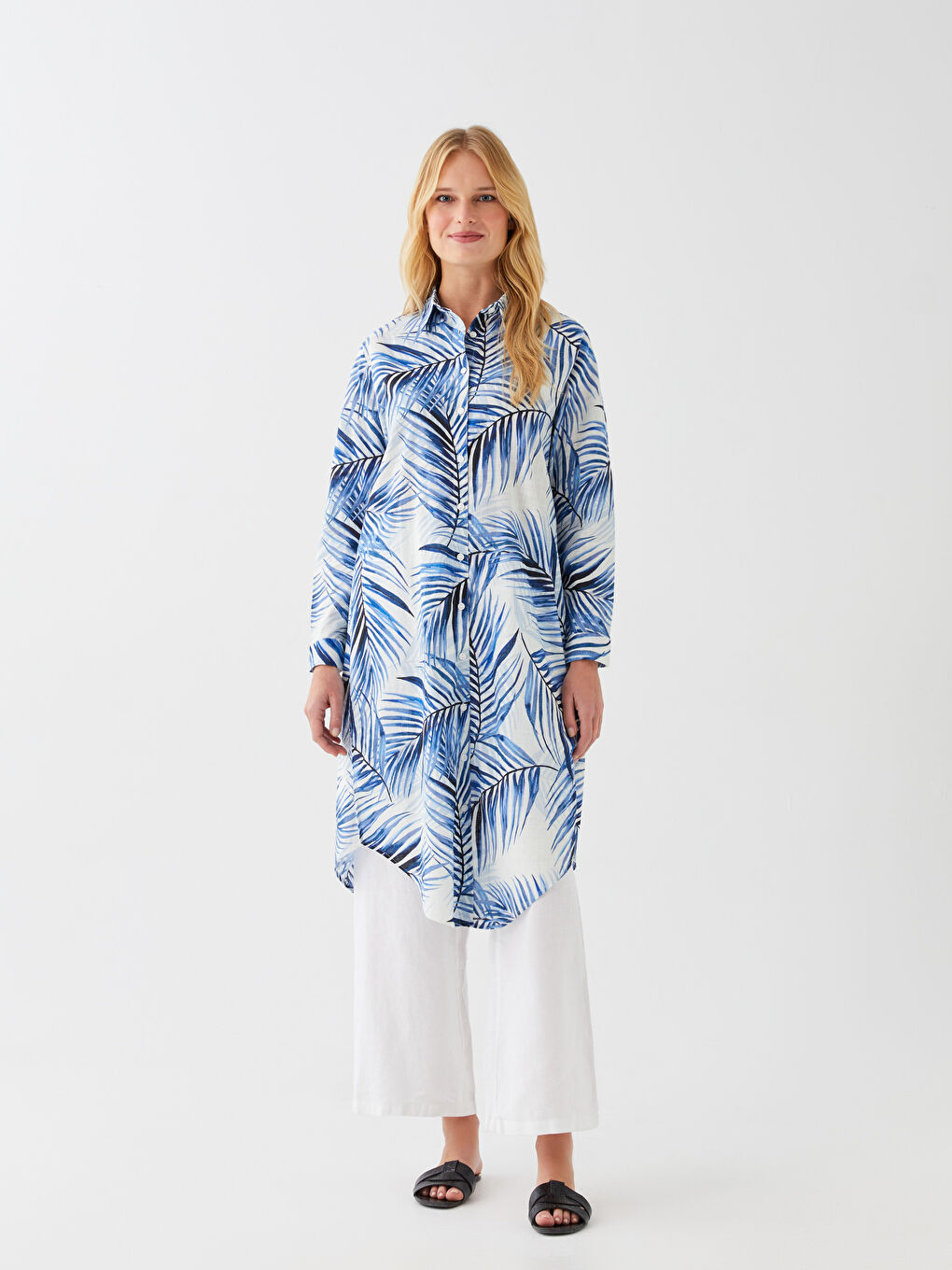 Риза-Туника За Жени С Шарки-1