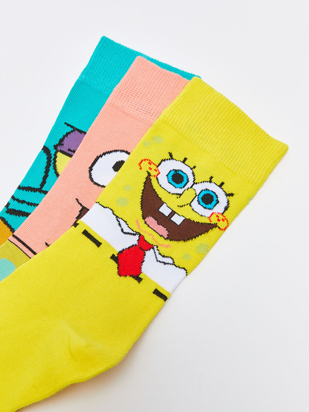 SpongeBob Printed Men's Ankle Socks 3-pack-3
