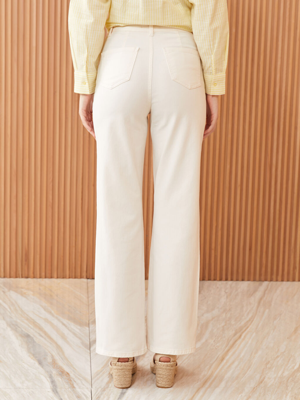 Женские брюки стандартного кроя-4