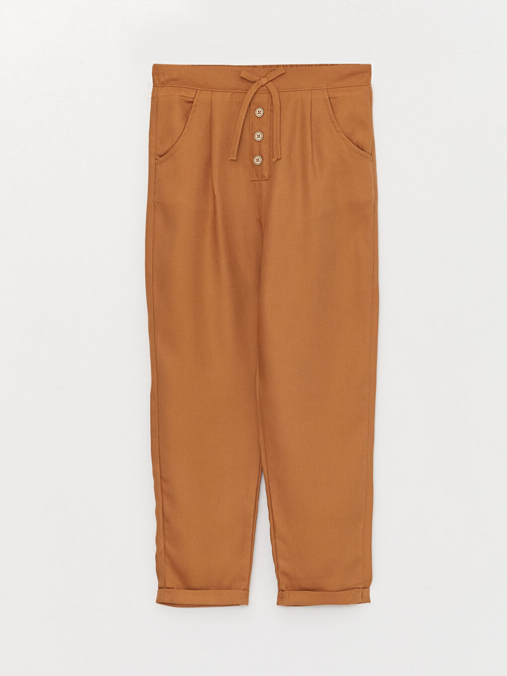 Relaxed Fit Elastic Waist Boy's Pants