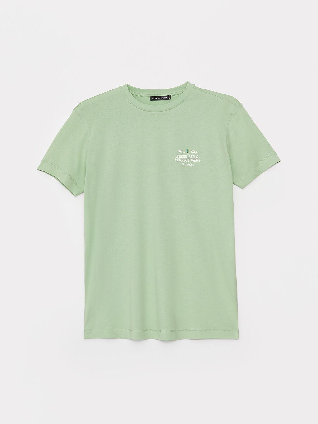 Tunique Pour Femmes Col Rond Imprimée Manches Courtes Surdimensionnée-5