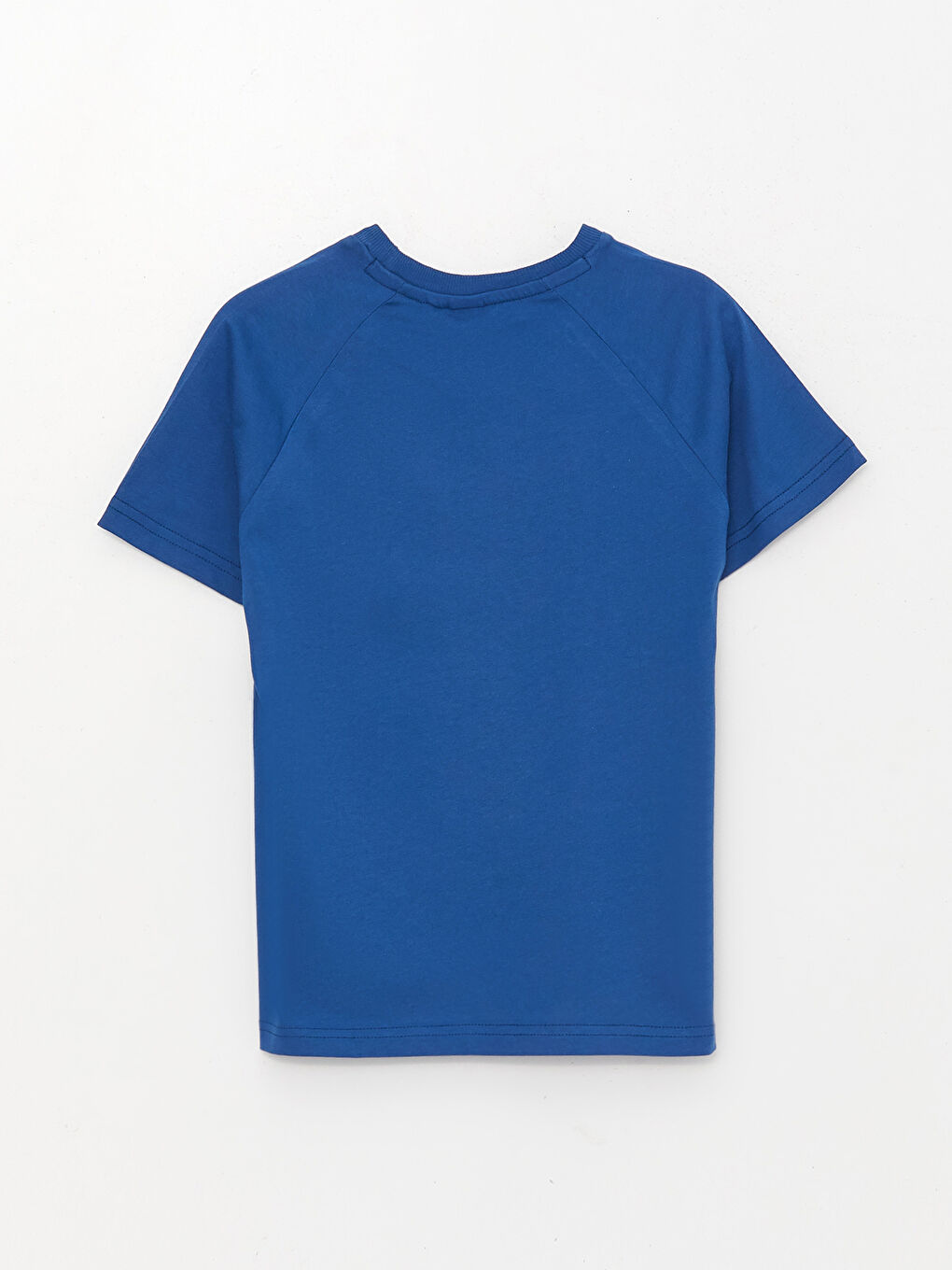 Crew Neck Printed Short Sleeve Boys' T-Shirt-1