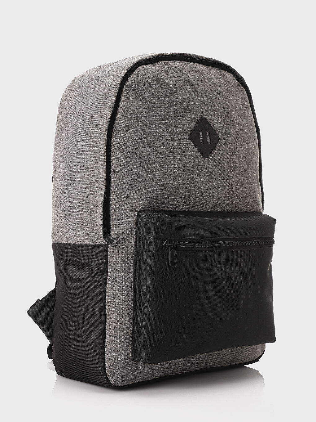 حقيبة ظهر سادة بسحاب للرجال-2