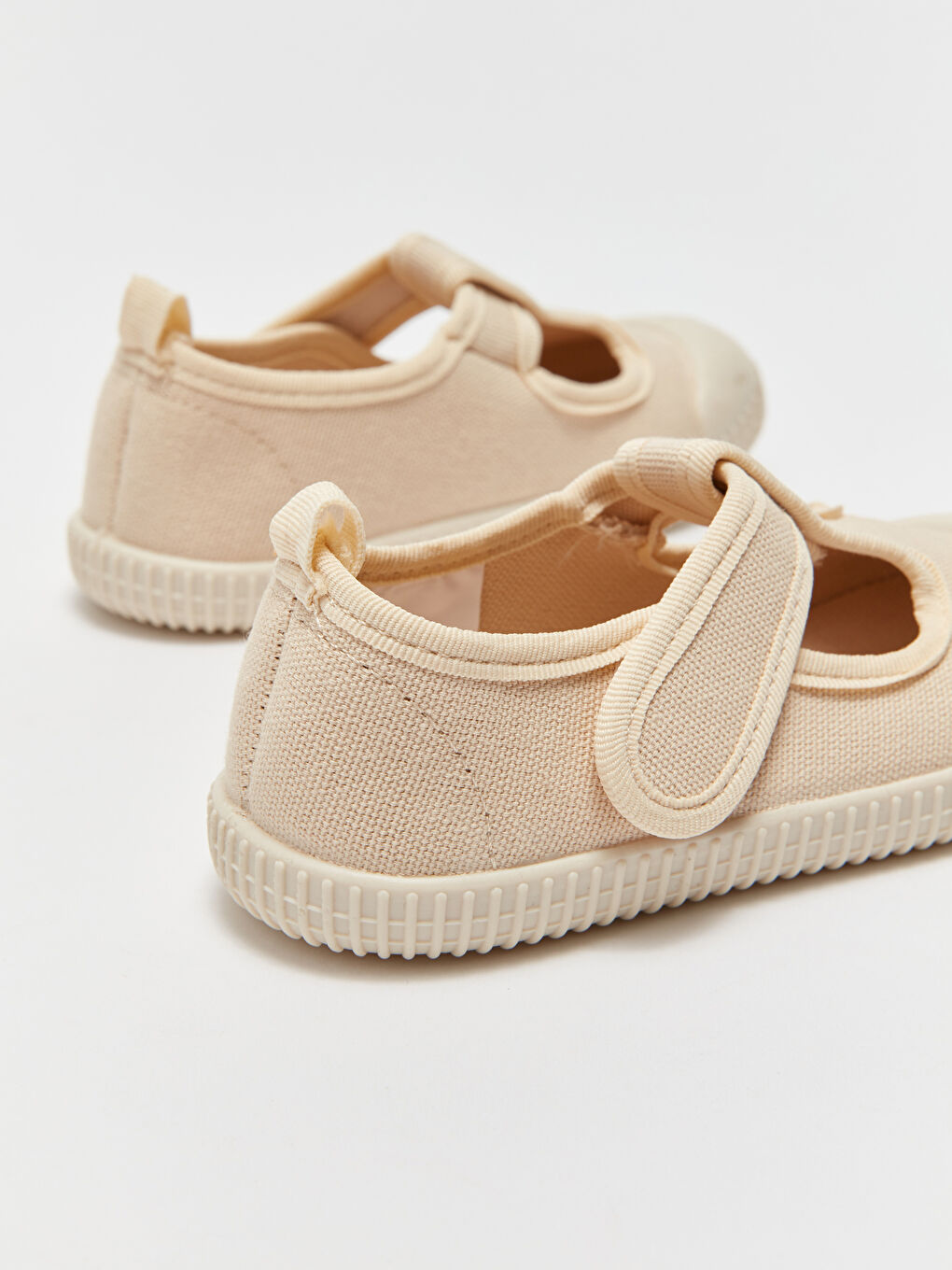 Bej Cırt Cırtlı Erkek Bebek Ayakkabı-4