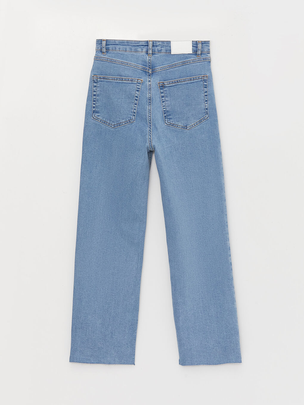 High Waisted Straight Fit Women's Jeans-6