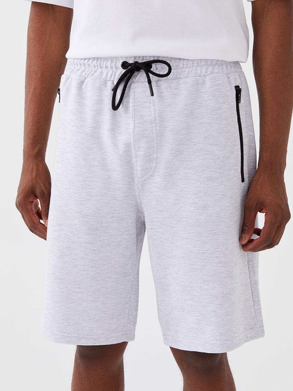 Slim Fit Mens Bermuda Shorts -S3I282Z8-LAL