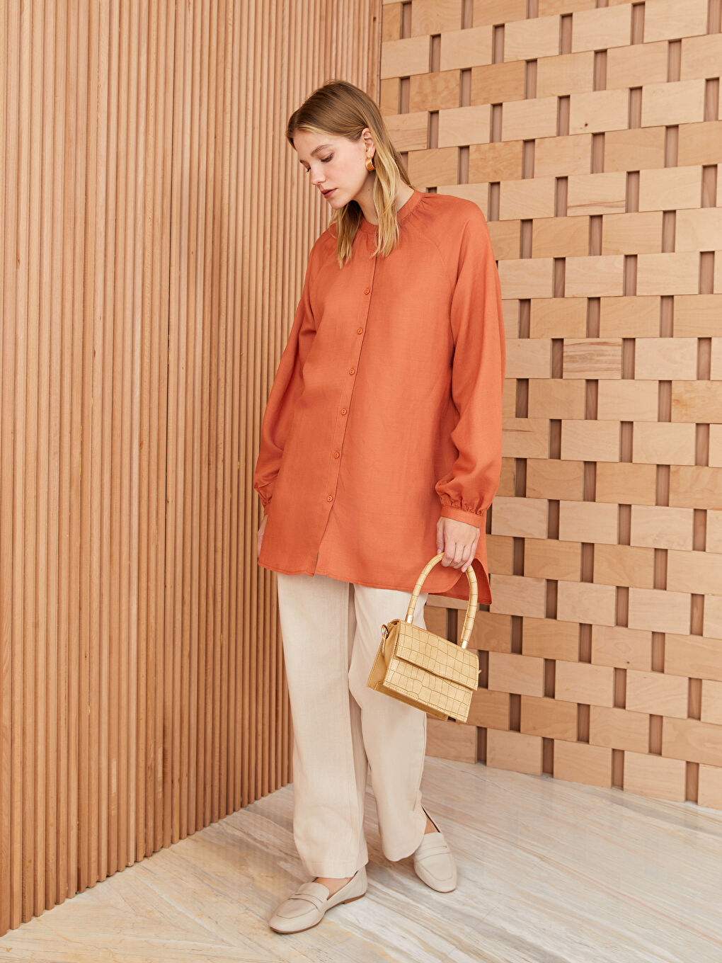 Sac d'Épaule Effet Croco en Similicuir pour Femmes-1