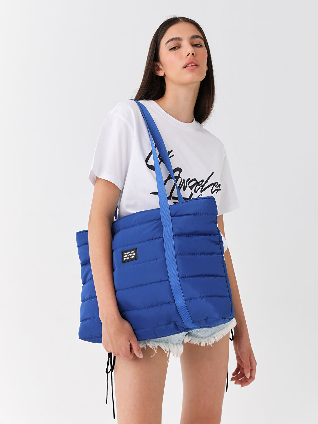 Kadın Şişme Puf Çanta-1