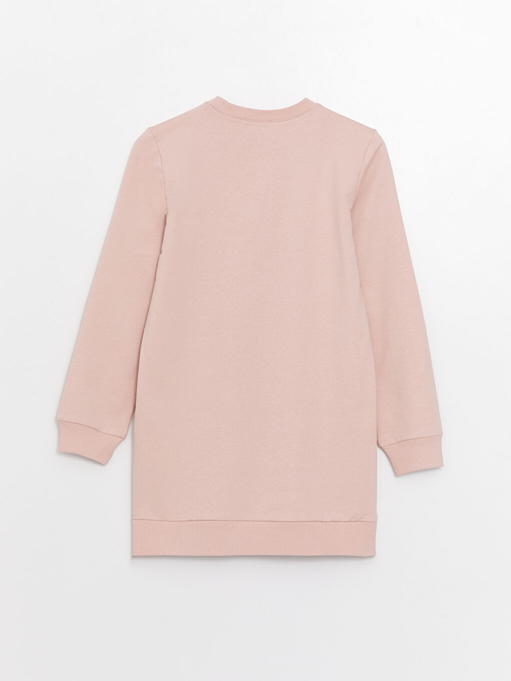 Crew Neck Printed Long Sleeve Oversize Women's Tunic-7