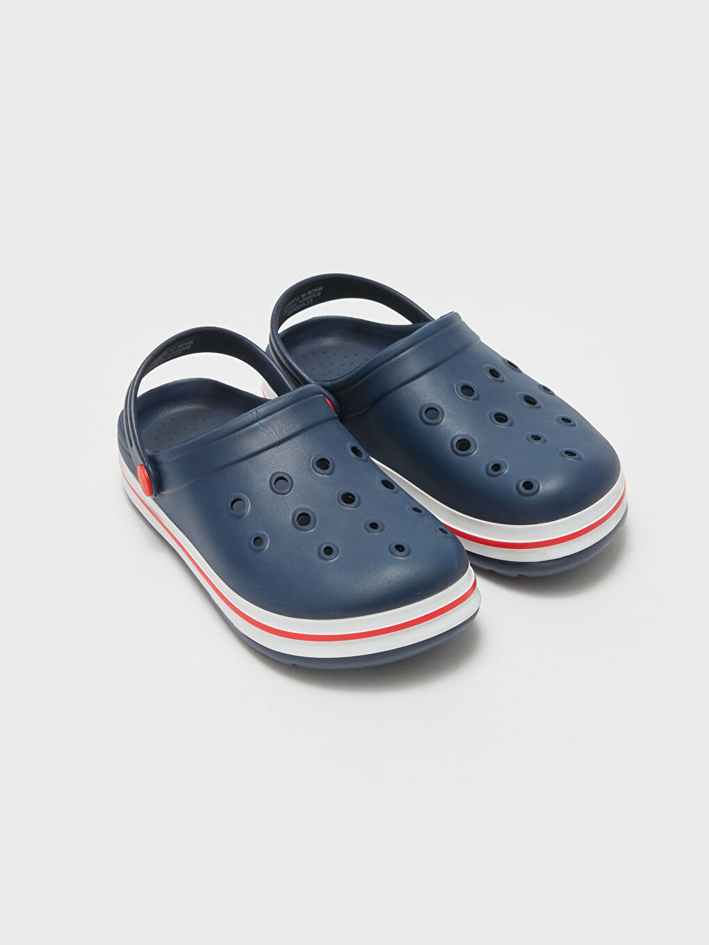 Lacivert Baskılı Erkek Çocuk Plaj Terliği