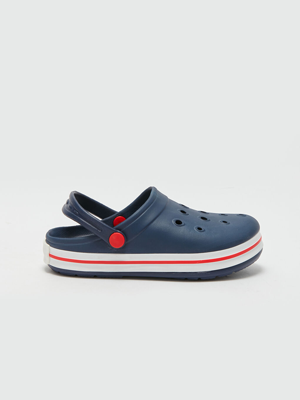 Lacivert Baskılı Erkek Çocuk Plaj Terliği-1