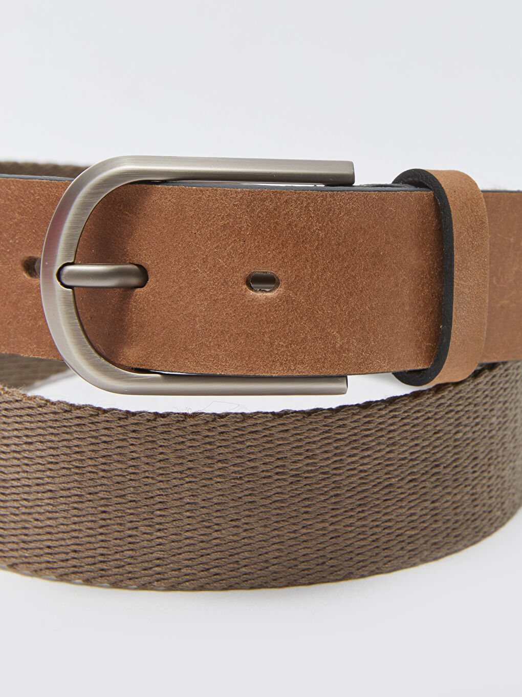 Faux Leather Men's Belt-3