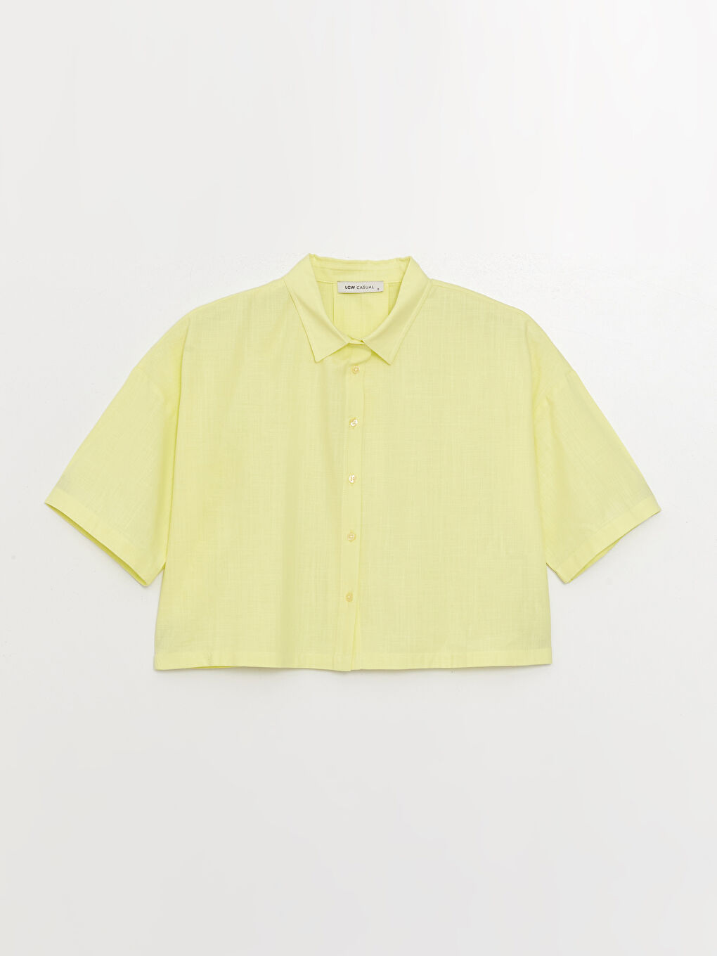 Short Sleeve Oversize Women's Shirt-4