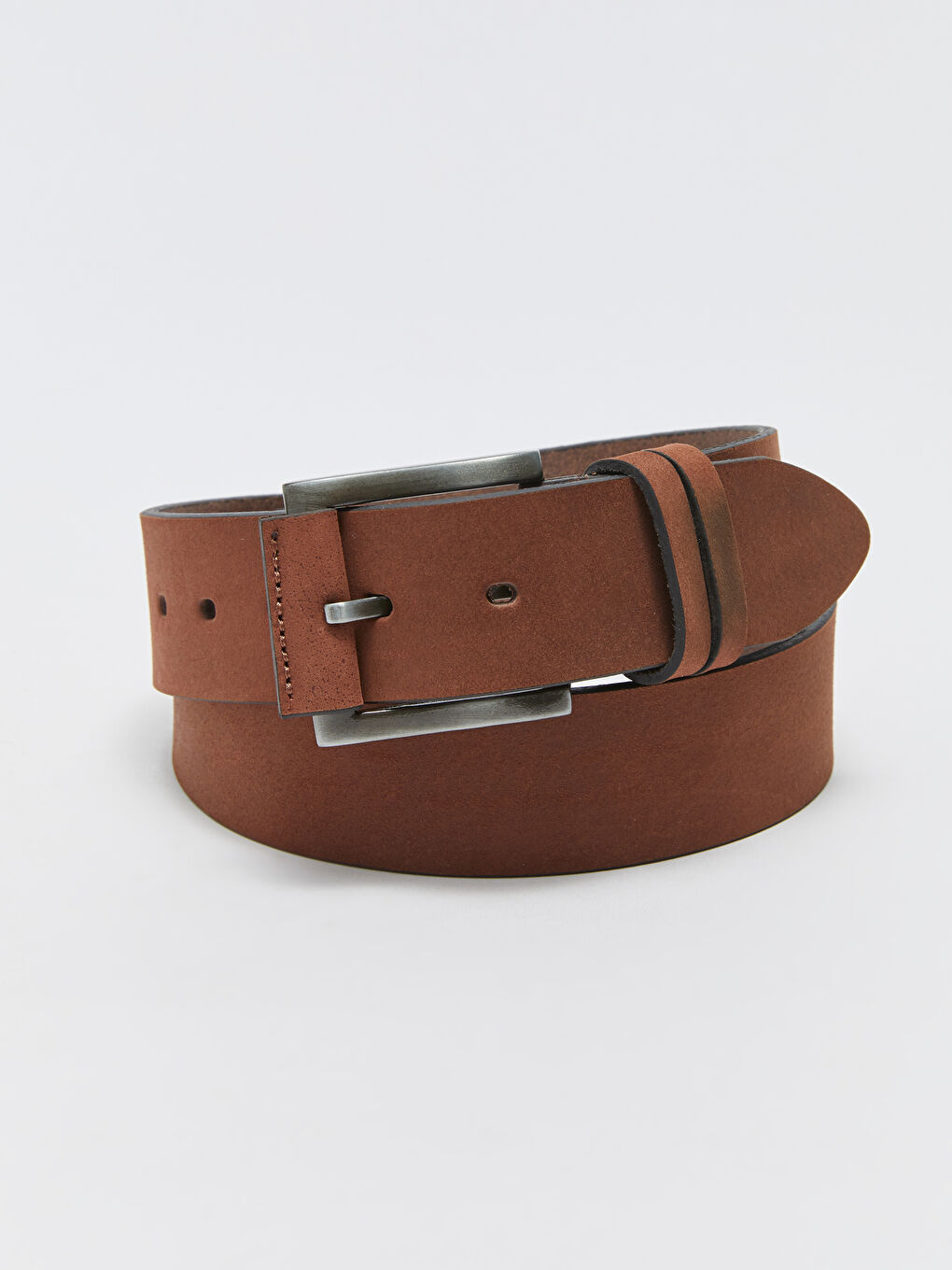 حزام جلد شامواه للرجال