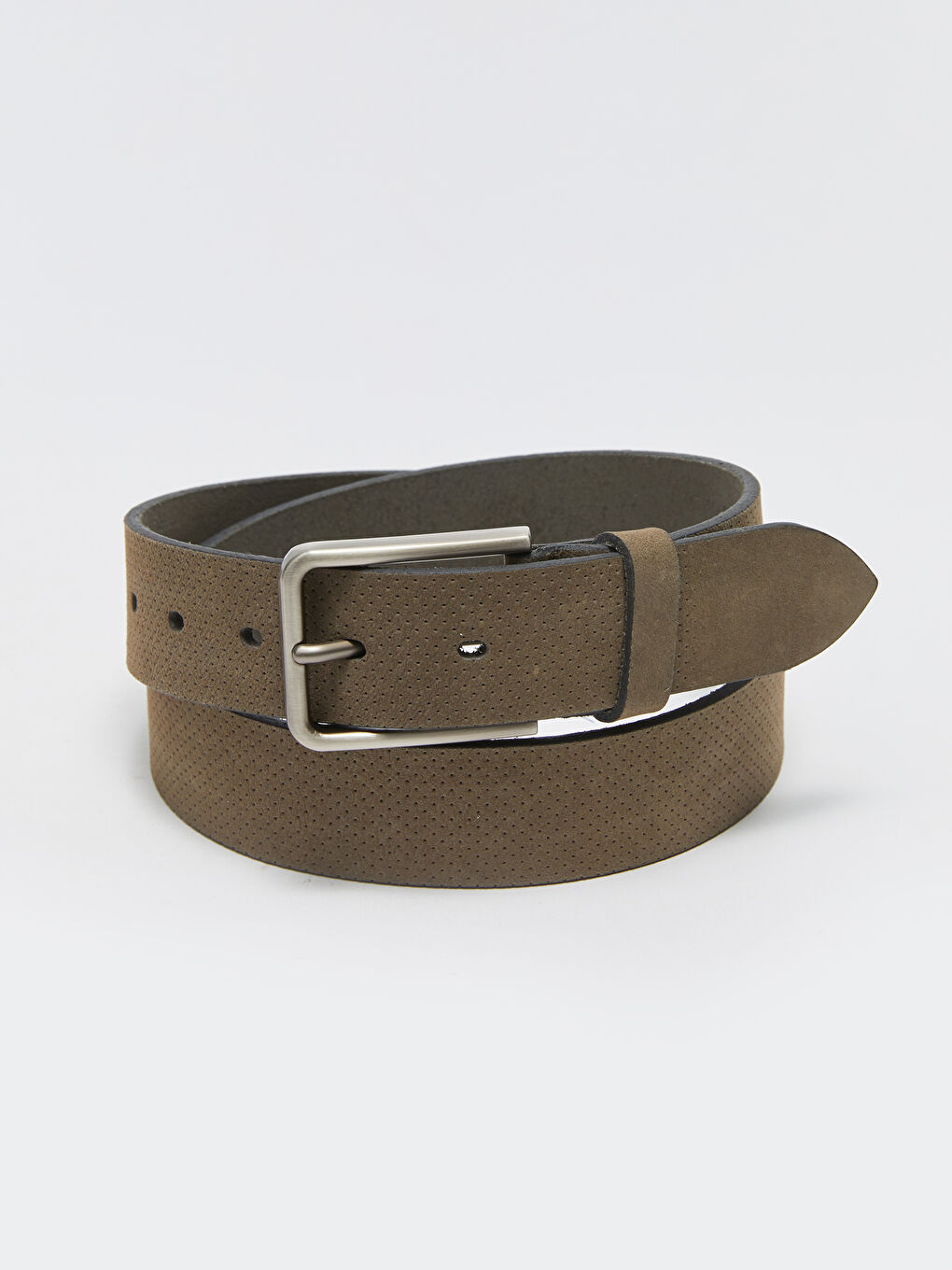 حزام جلد شامواه للرجال