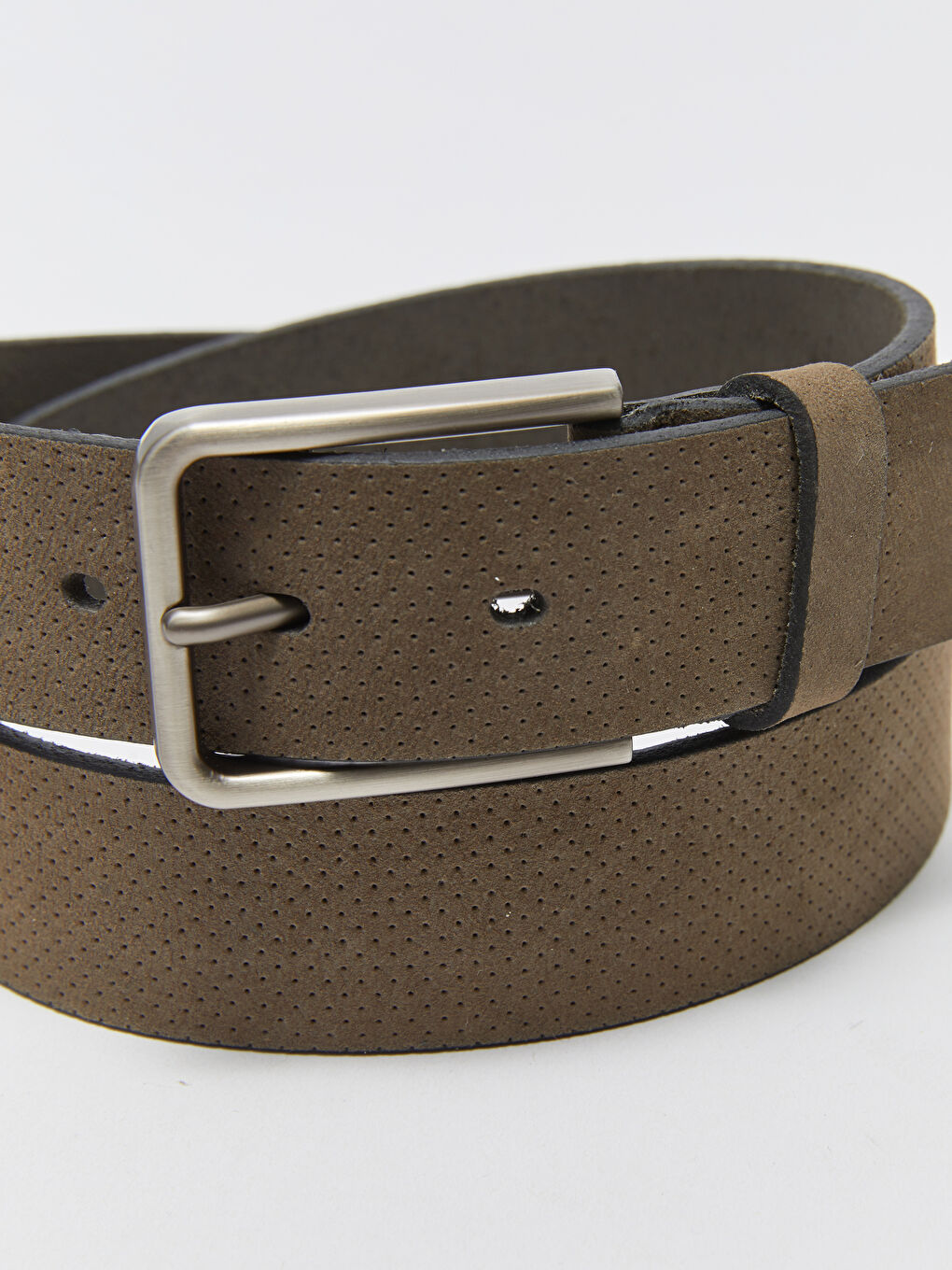 حزام جلد شامواه للرجال-3