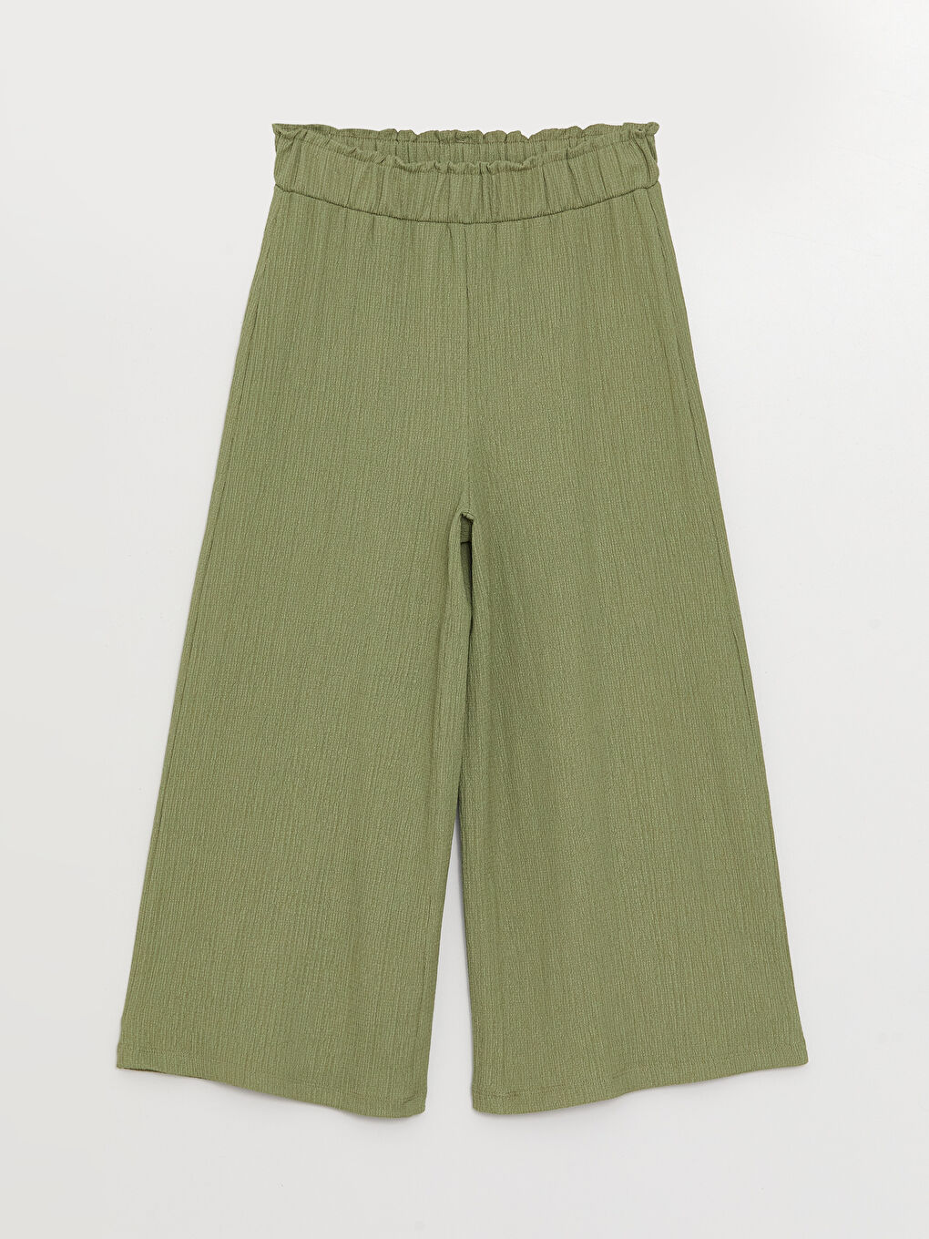 Elasticated Waist Relaxed Fit Women's Trousers-5