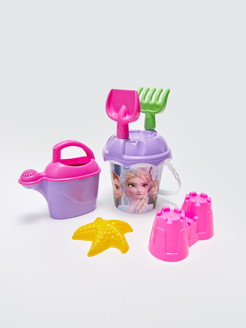 Frozen Baskılı Çantalı Kum Oyun Seti-3