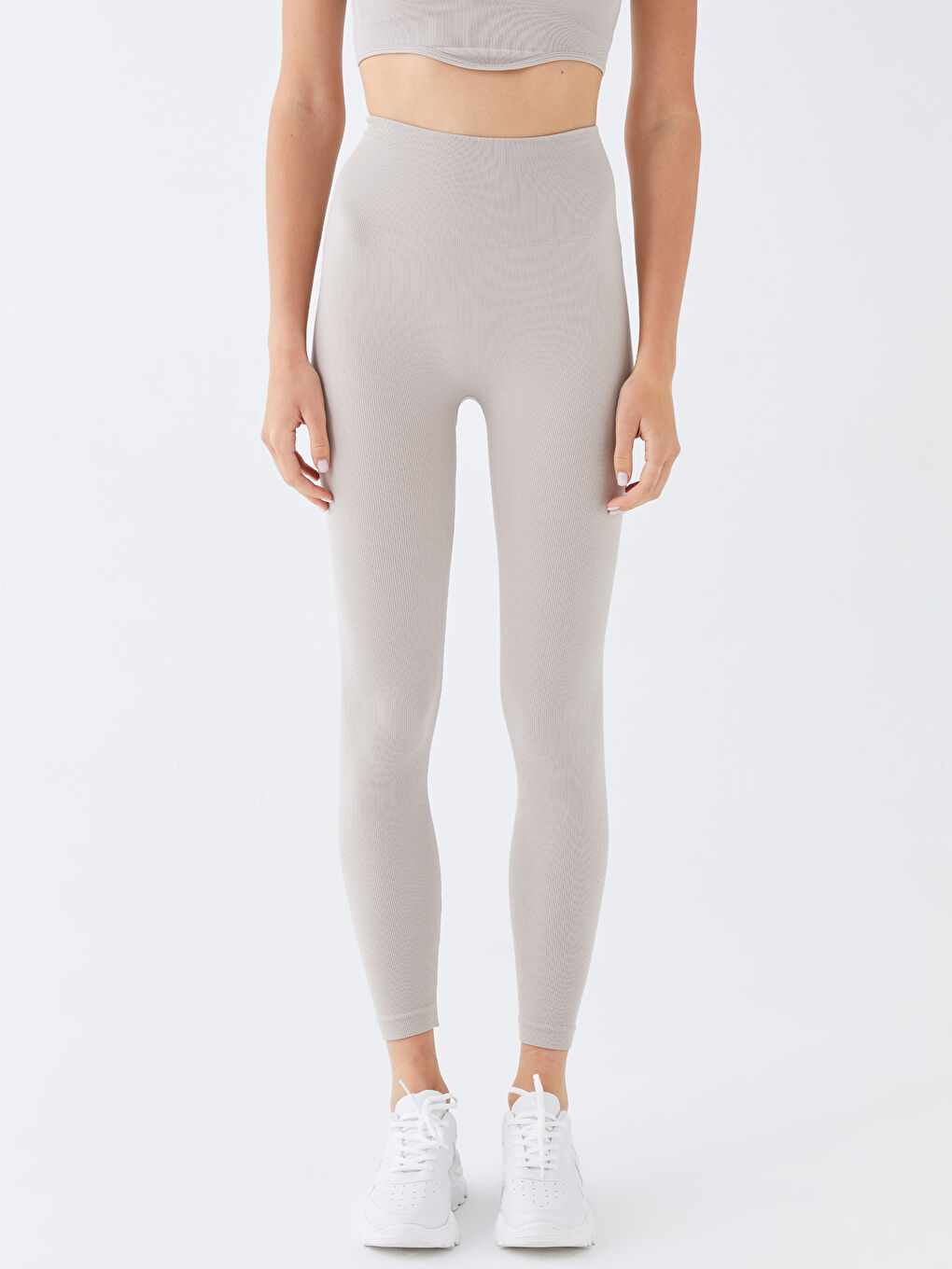 Women's Elastic Waist Regular Tights -S3I604Z8-SKK