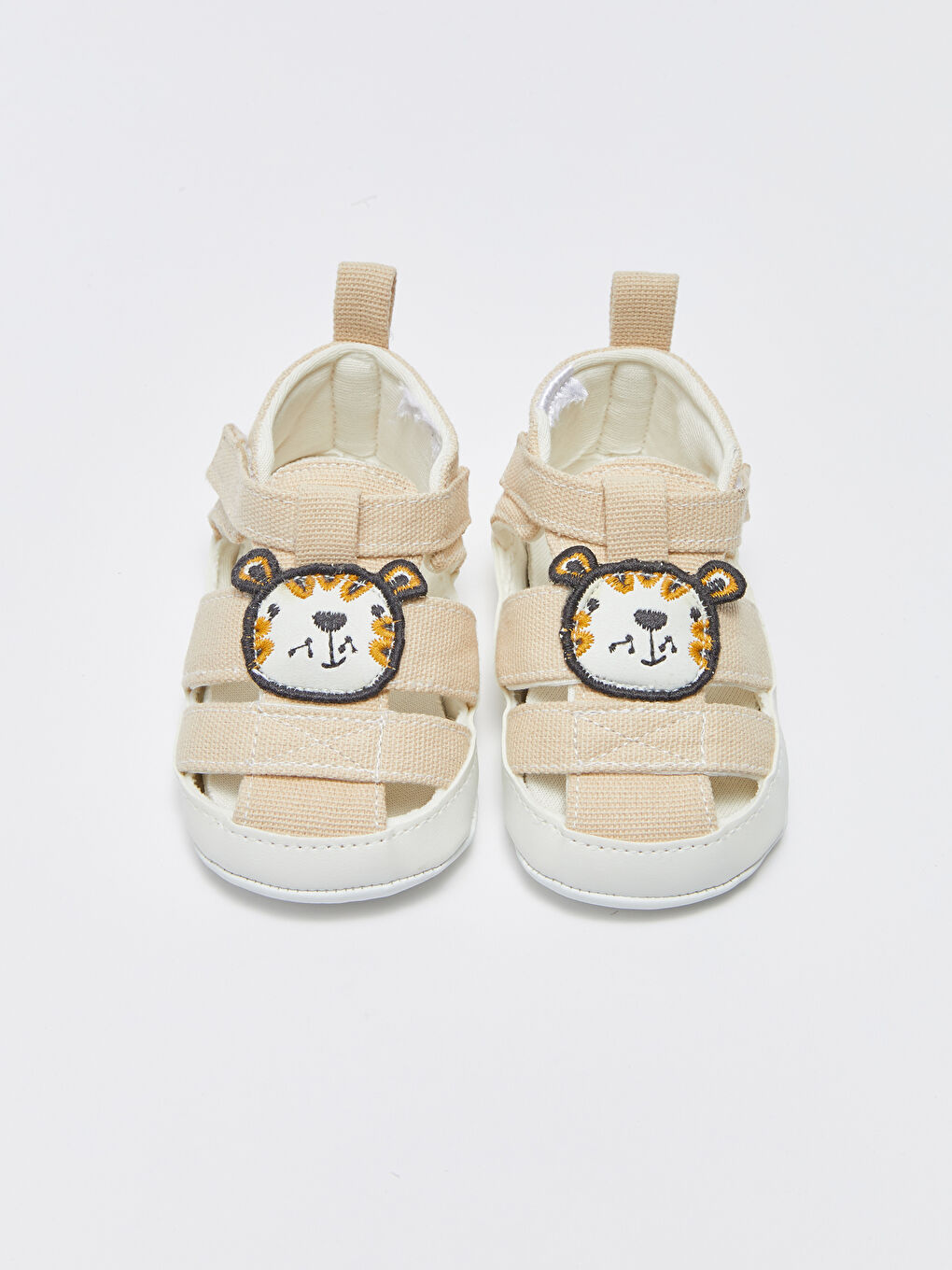 أحذية أولاد رضع بتفاصيل تطريز ثلاثي الأبعاد وإغلاق ڤيلكرو-2