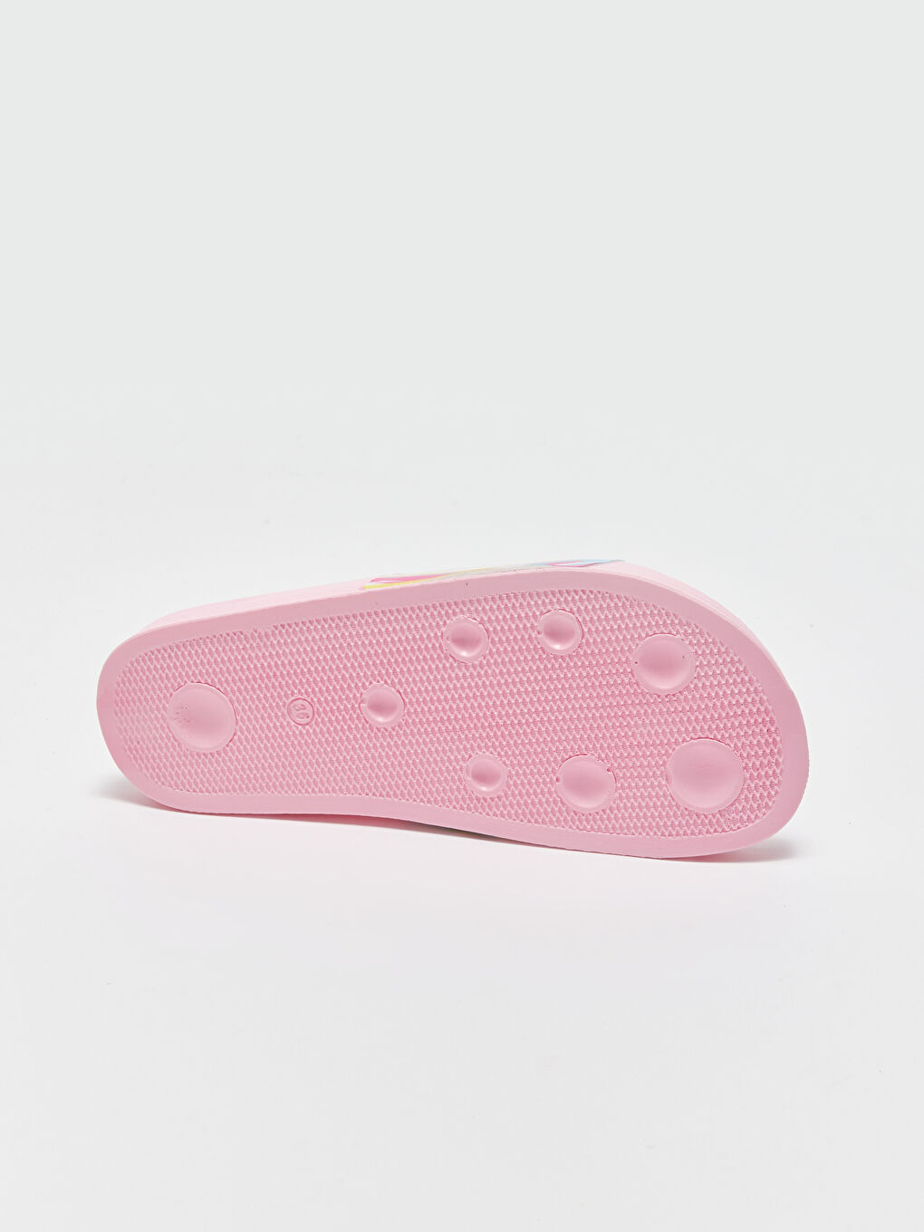 Pembe Nostaljik Maymun Baskılı Kız Çocuk Terlik-7