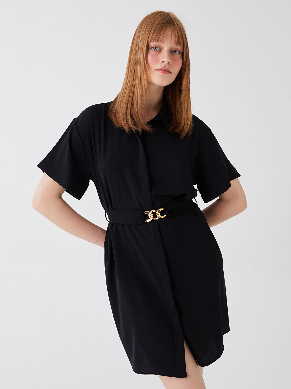 فستان أسود امرأة -S3I820Z8-CVL
