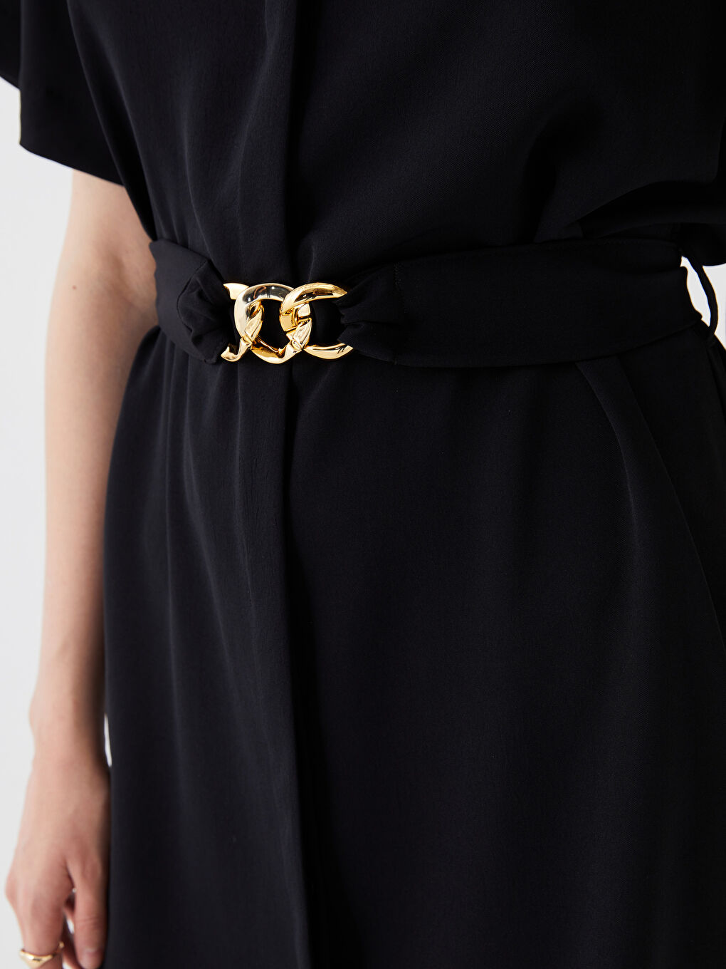 فستان أسود امرأة -S3I820Z8-CVL