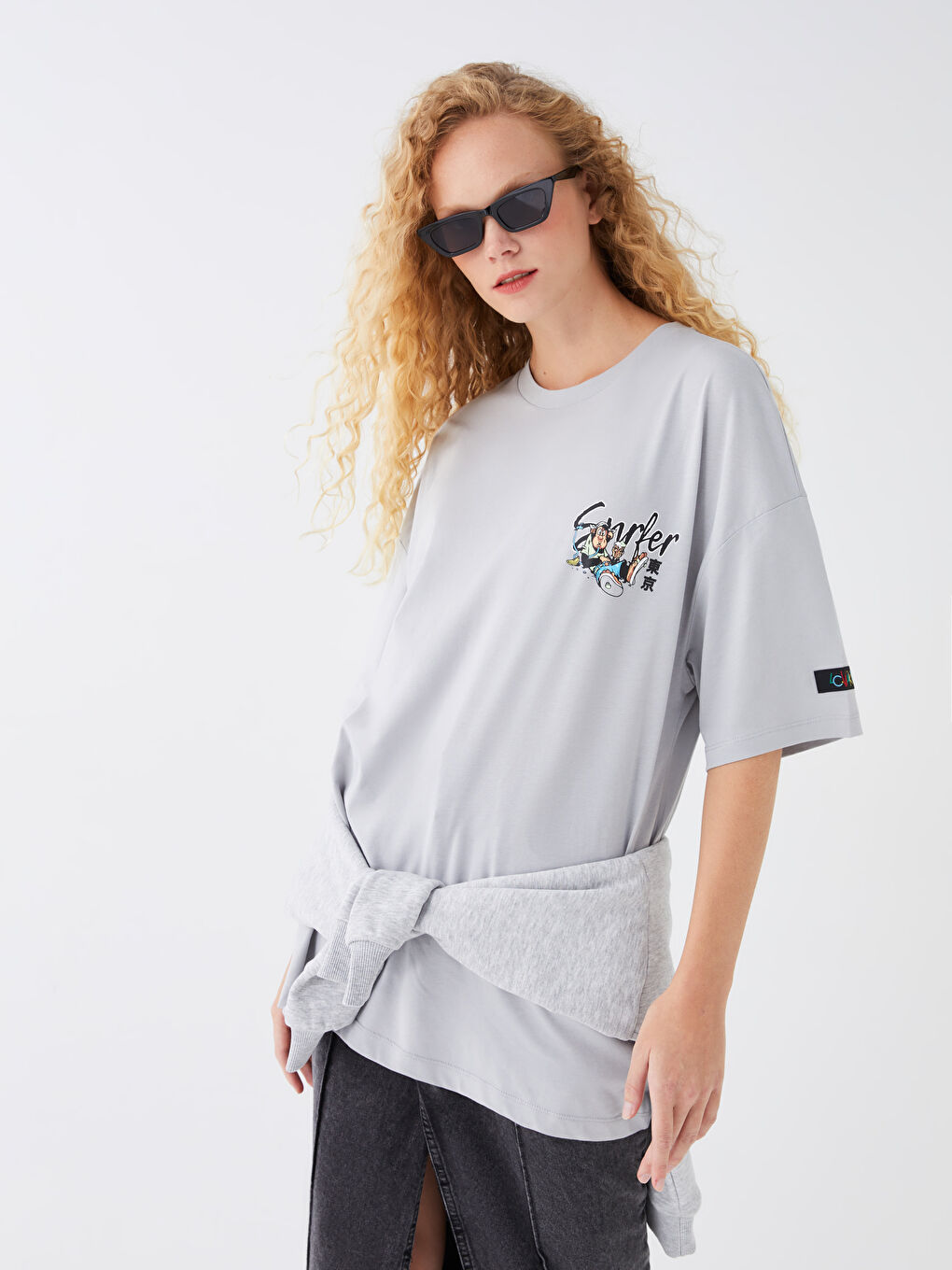 専用です☺︎ XSIDE Crew Neck Printed Jersey Men's T-Shirt -S5QN81Z8-J2Z
