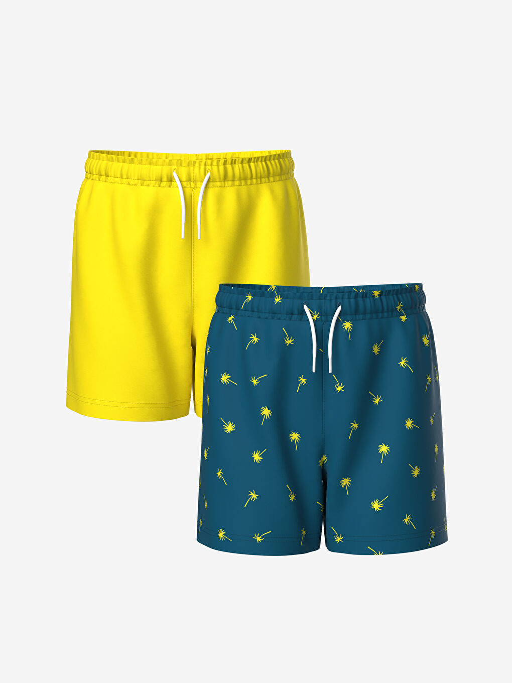LC Waikiki Quick Drying UV Protected Boy's Swim Shorts 2 Pack -S3I964Z4-LSY