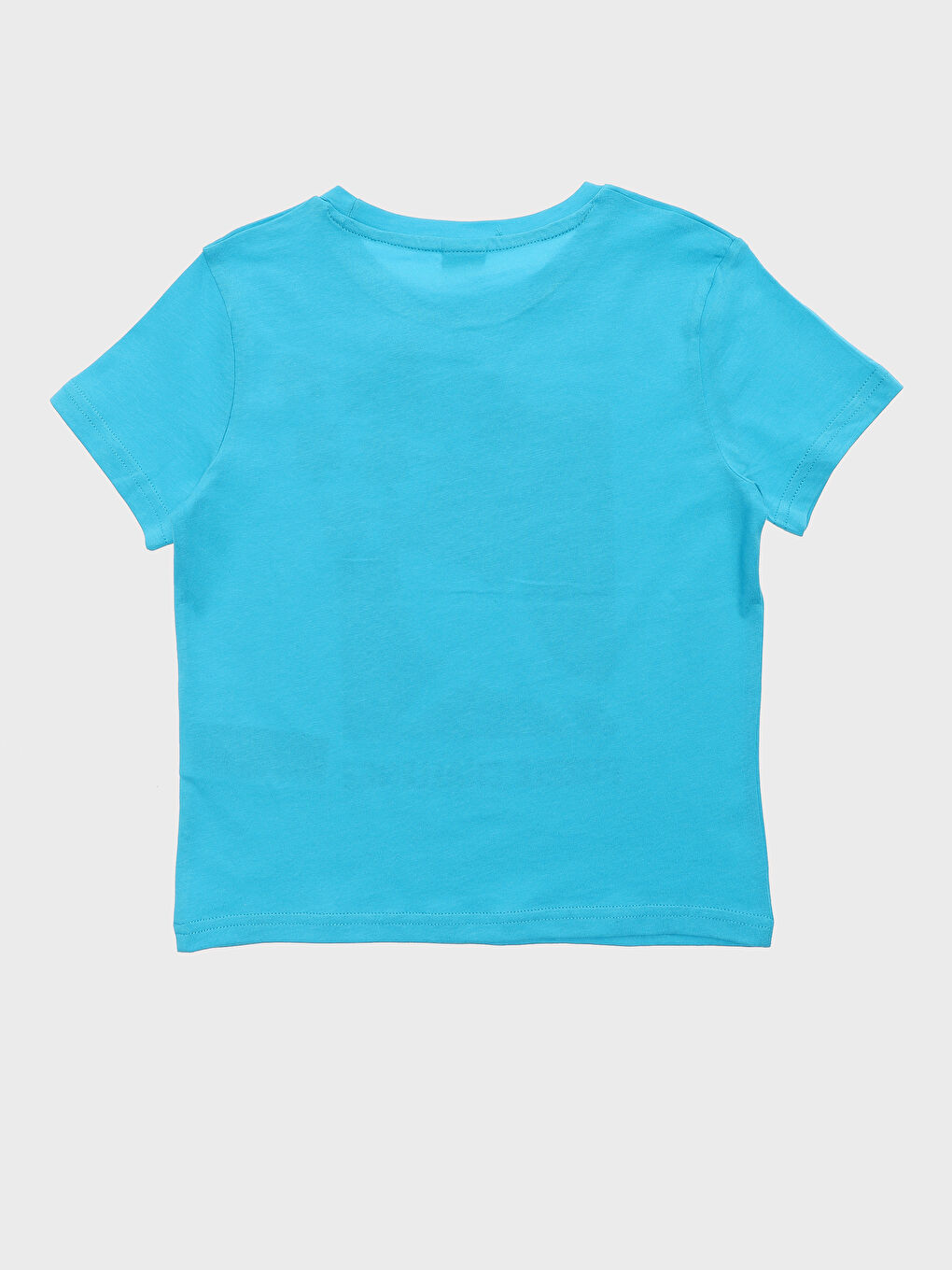 Crew Neck Printed Short Sleeve Boys' T-Shirt-1