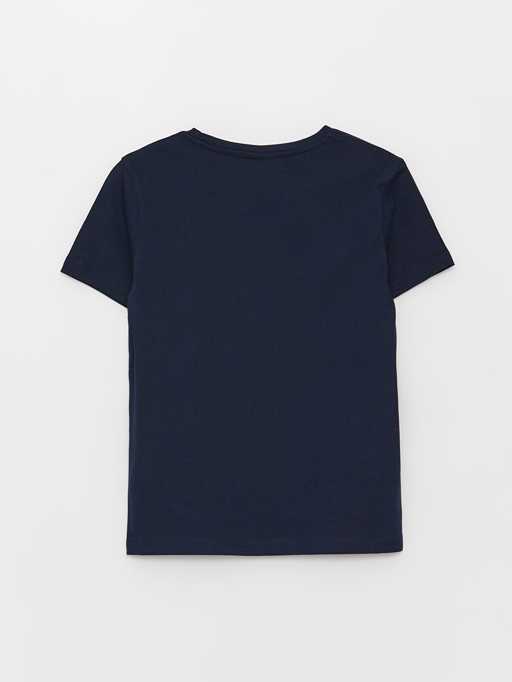 Tricou pentru Băieți cu Guler Rotund Imprimat și Mânecă Scurtă-1