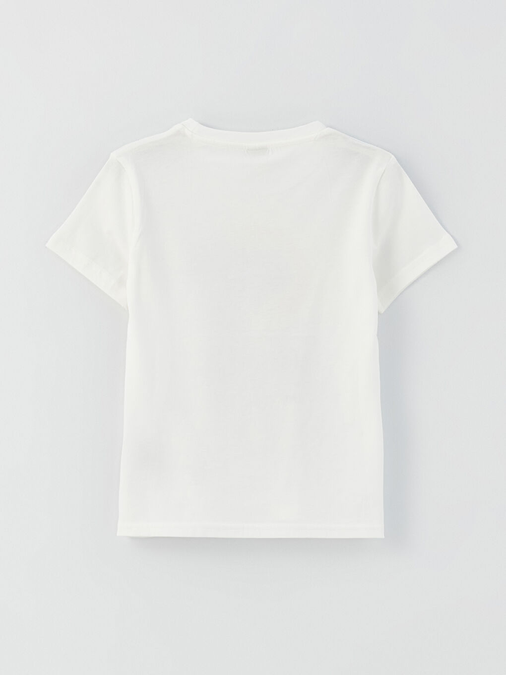 Crew Neck Printed Short Sleeve Boys' T-Shirt-1