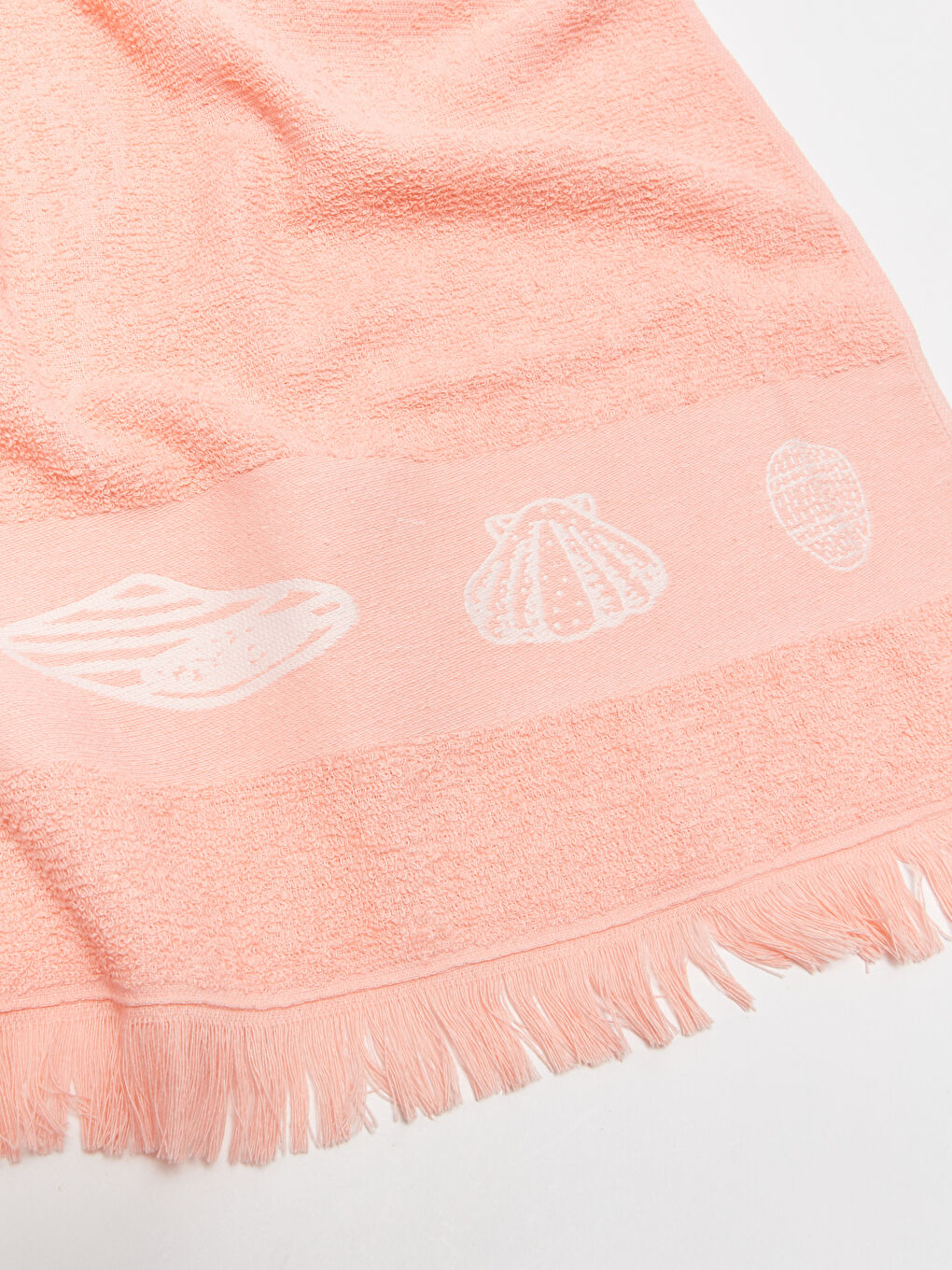 Mercan Desenli Plaj Havlusu 70x140 cm-2