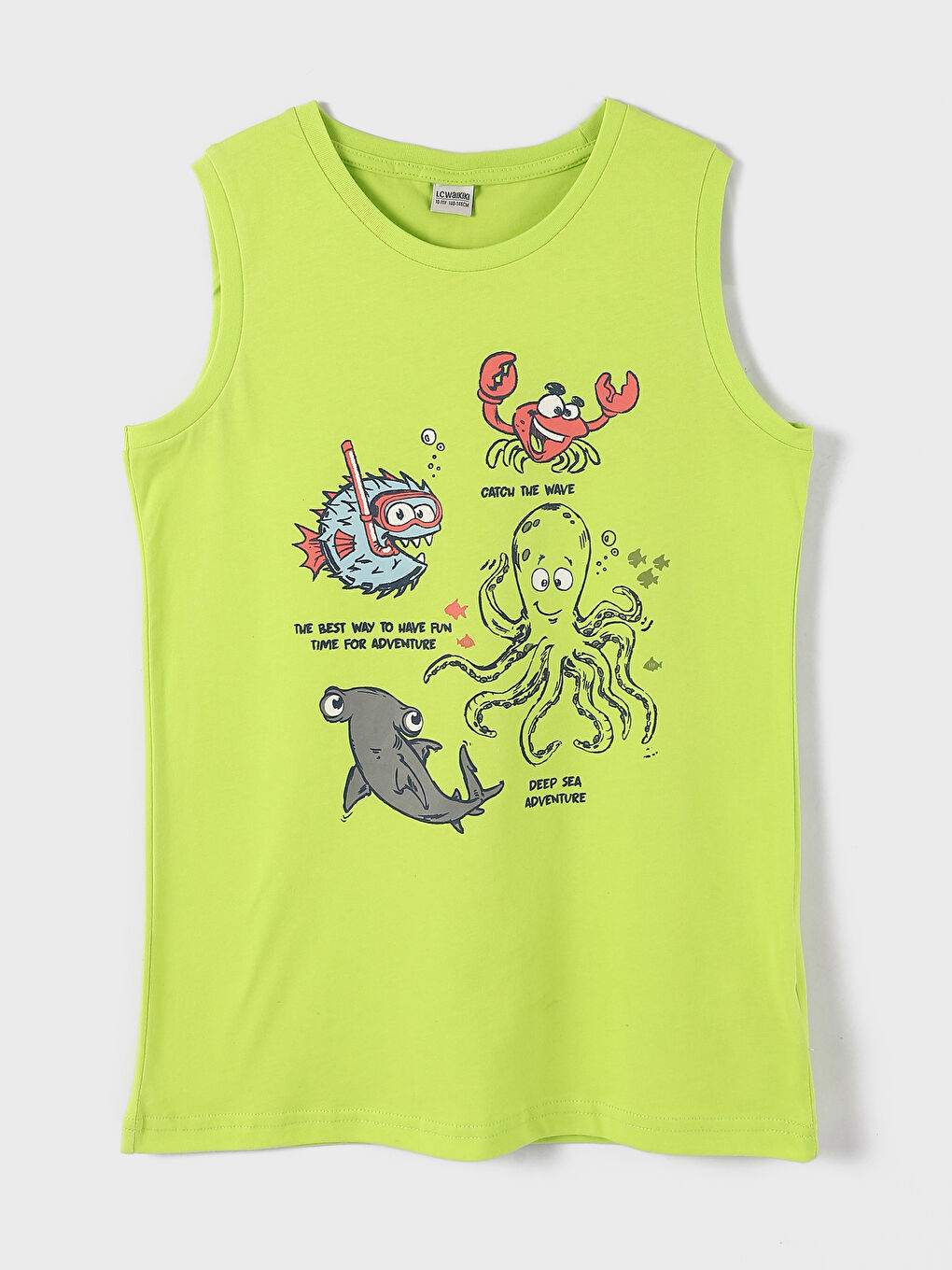 فيست مطبوع بياقة دائرية للأولاد