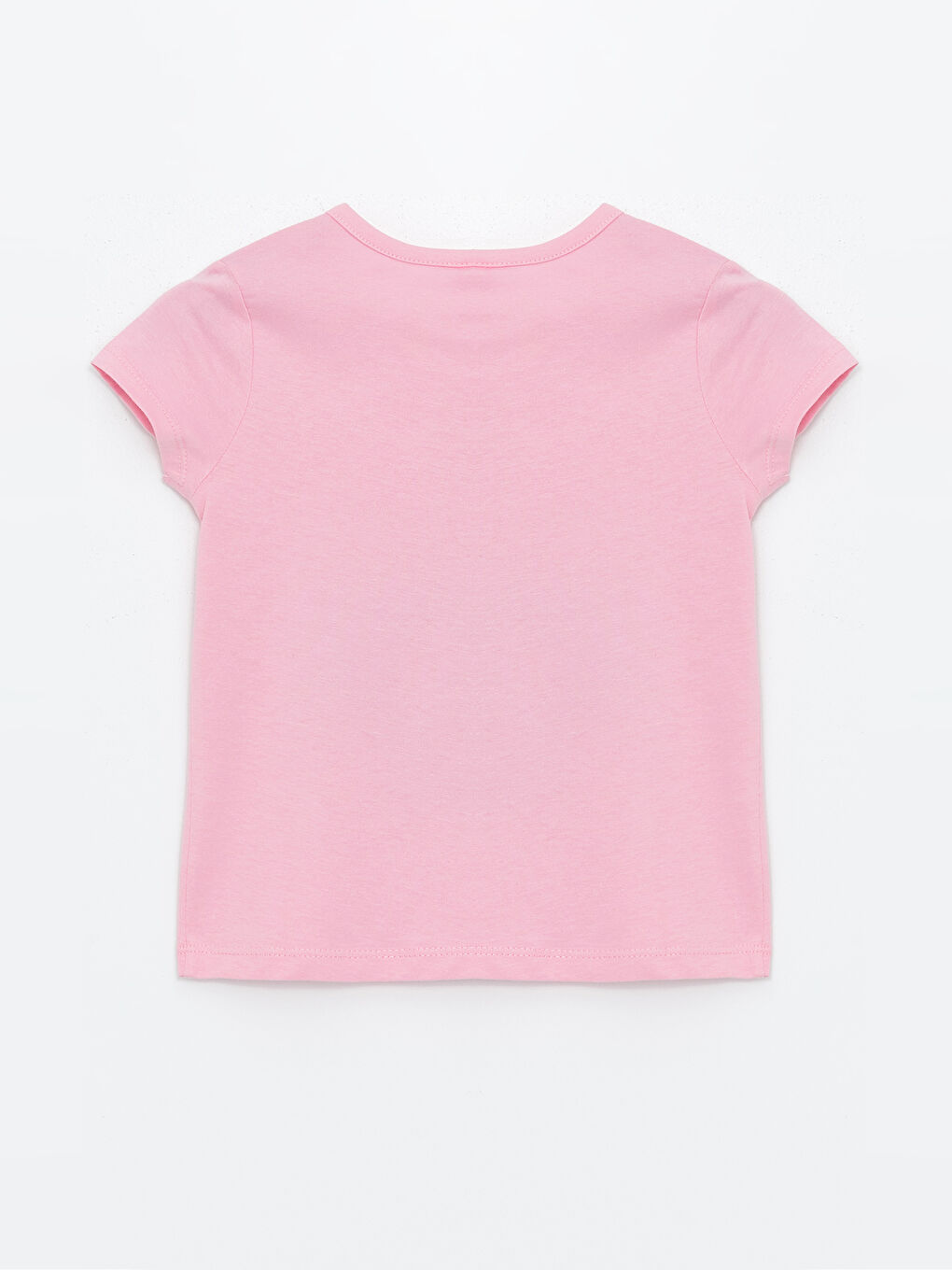 Crew Neck Short Sleeve Printed Baby Girl T-Shirt 2-Pack-2