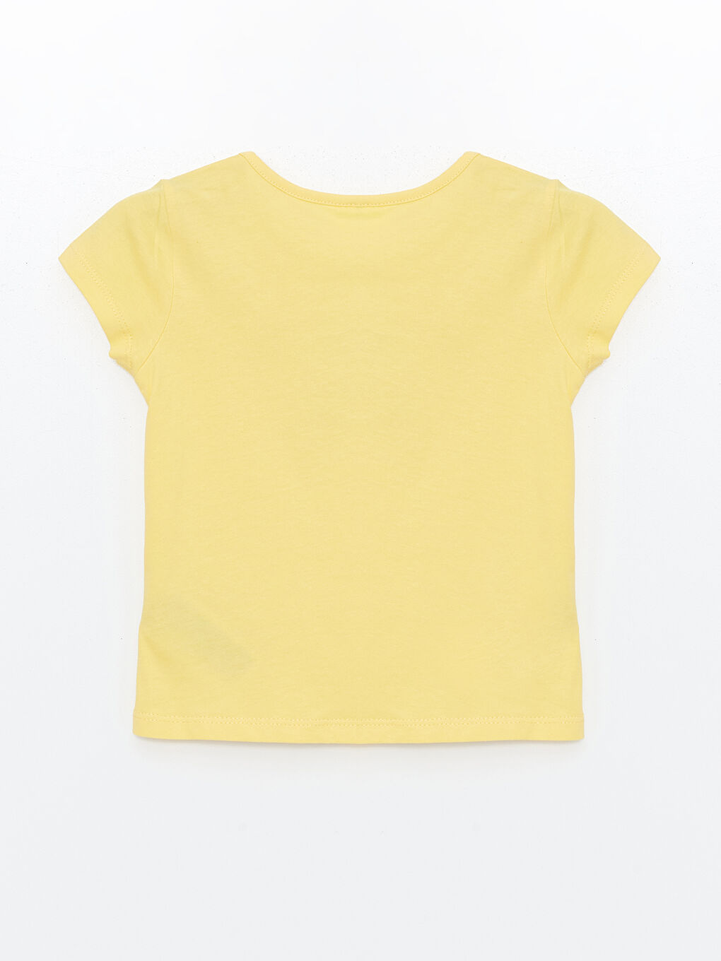 Crew Neck Short Sleeve Printed Baby Girl T-Shirt 2-Pack-4