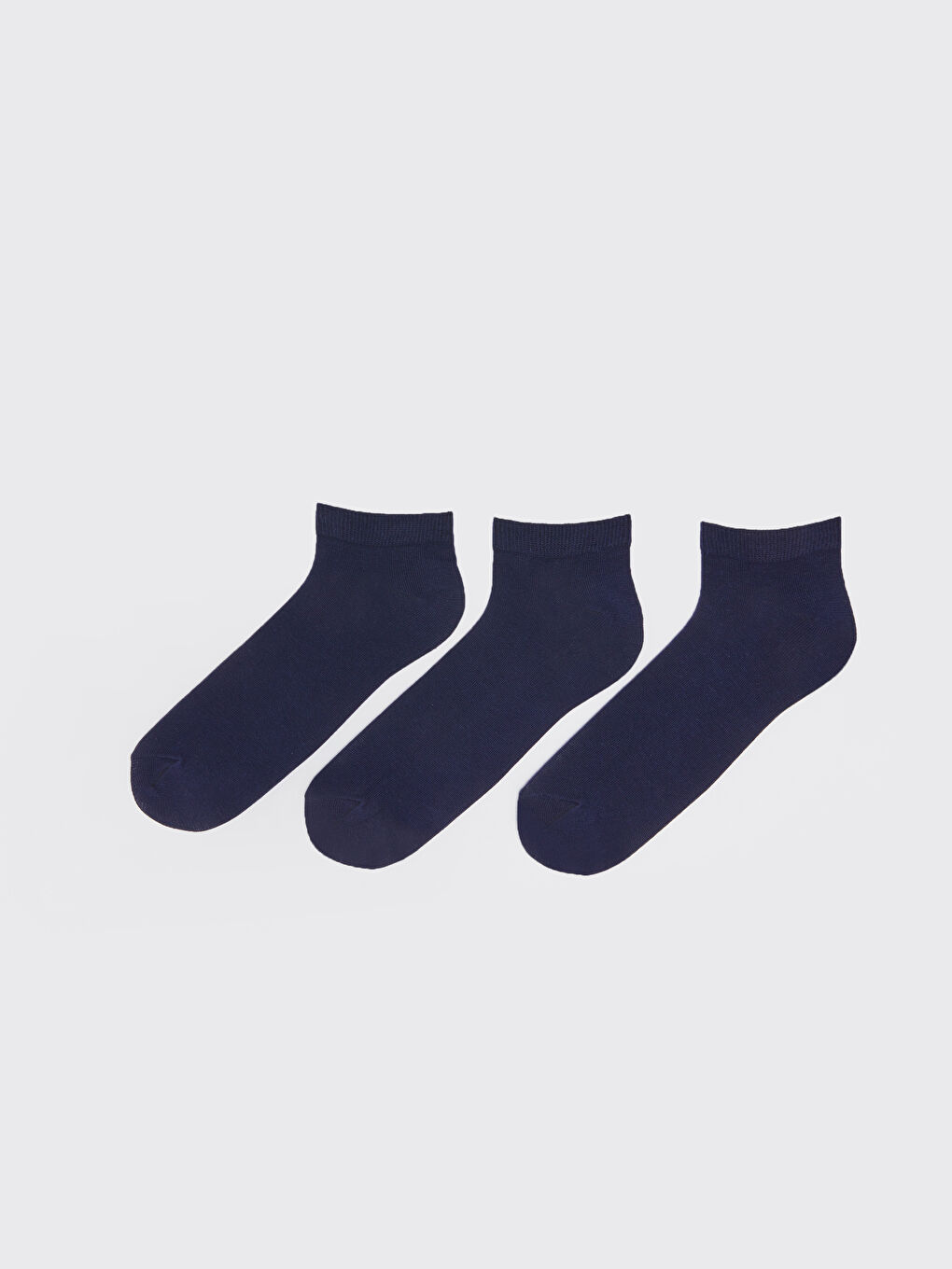 Lacivert Erkek Patik Çorap 3'lü