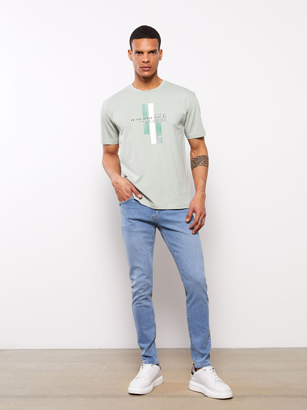 İndigo 760 Skinny Fit Erkek Jean Pantolon-1