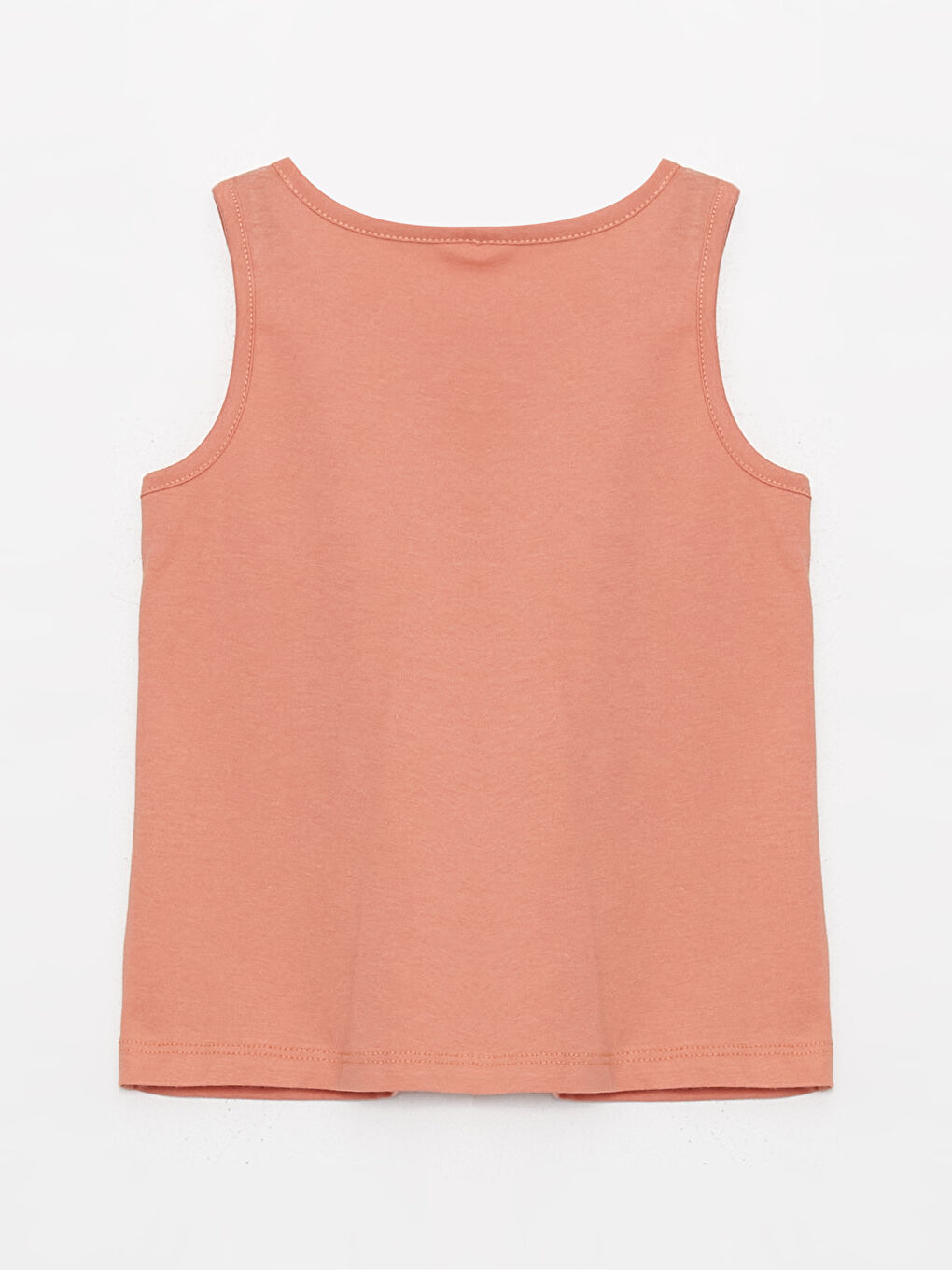 Crew Neck Printed Baby Girls' Tank Top-1