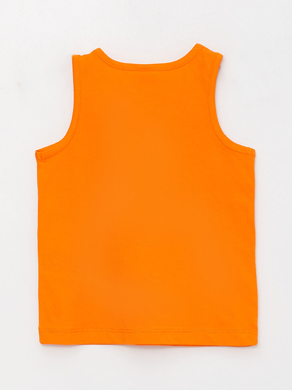 Crew Neck Printed Baby Girls' Tank Top-1