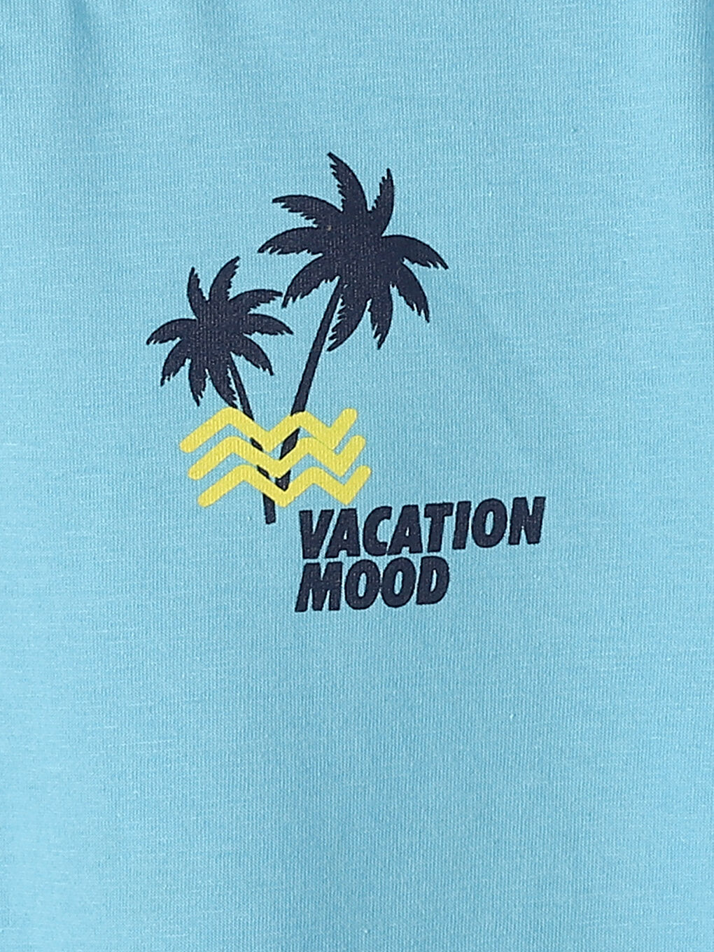 تيشيرت للأولاد بياقة دائرية كم قصير مطبوع-3