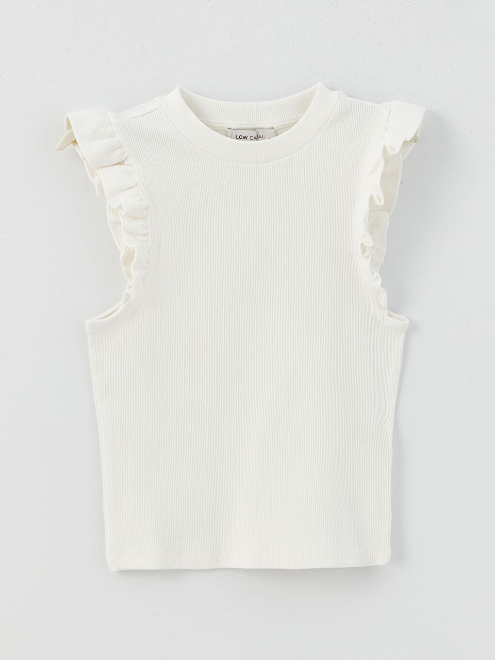 LCW Vision Women's Crew Neck Plain Tank Top -S3IF69Z8-R9J