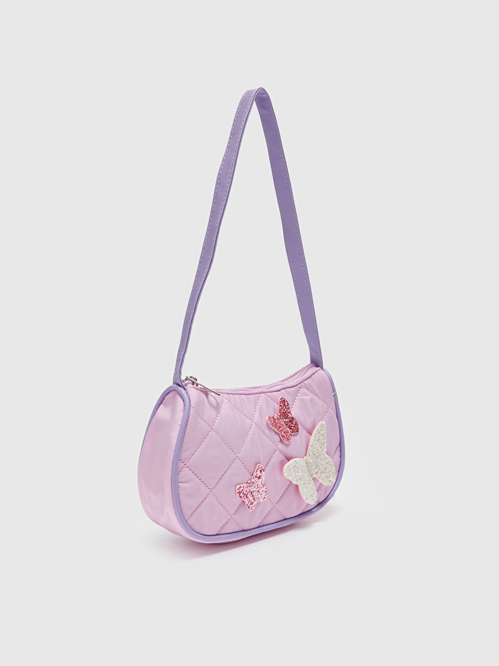 Quilted Patterned Girl's Handbag-1