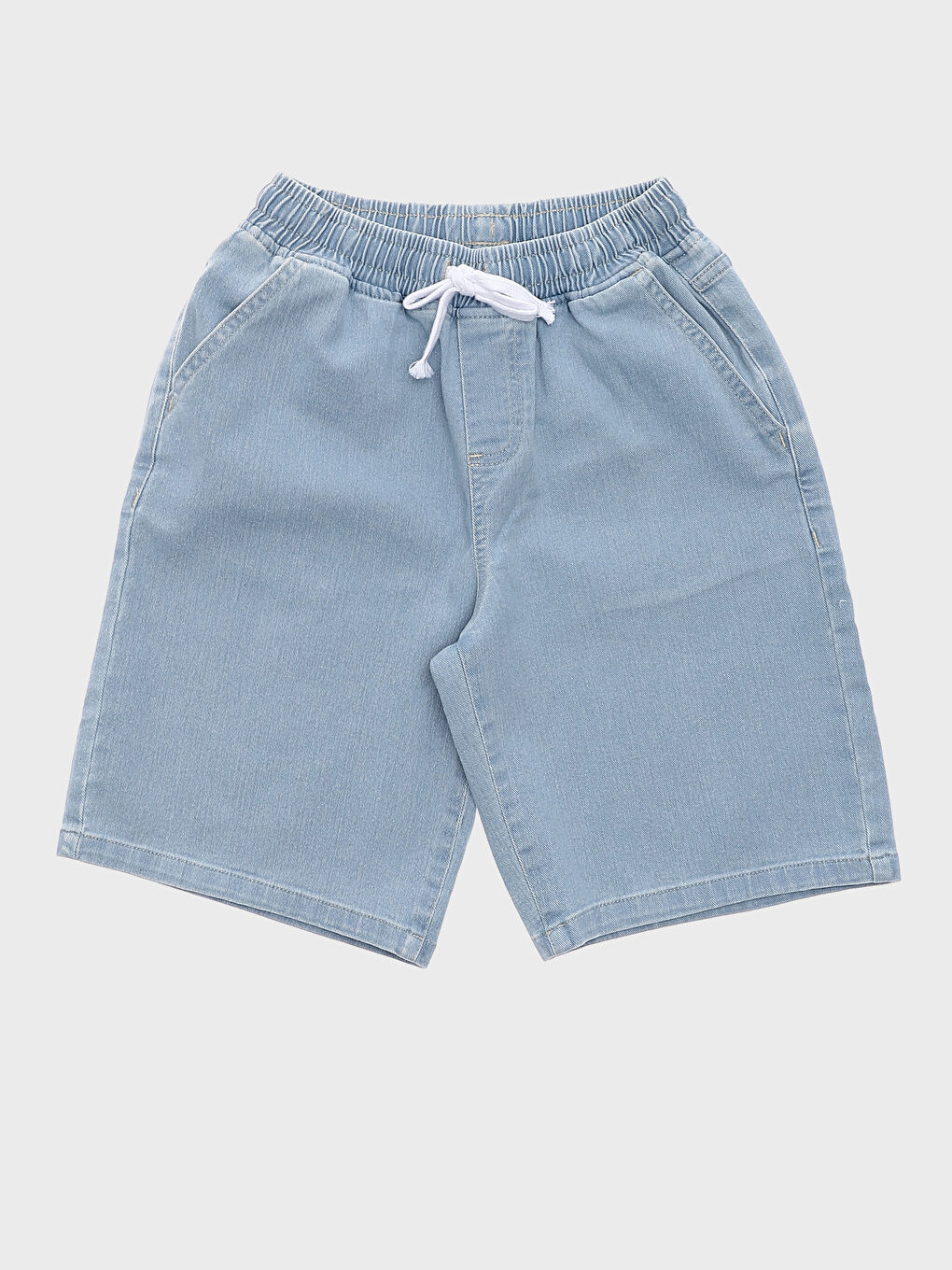 Boys' Elastic Waist Denim Shorts