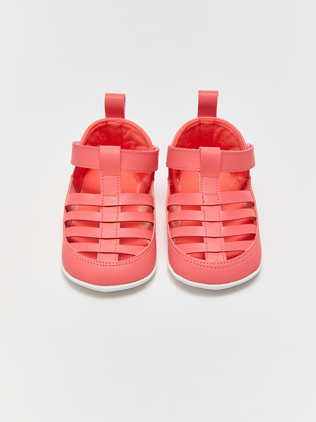 Pembe Cırt Cırtlı Kız Bebek İlk Adım Ayakkabısı-2