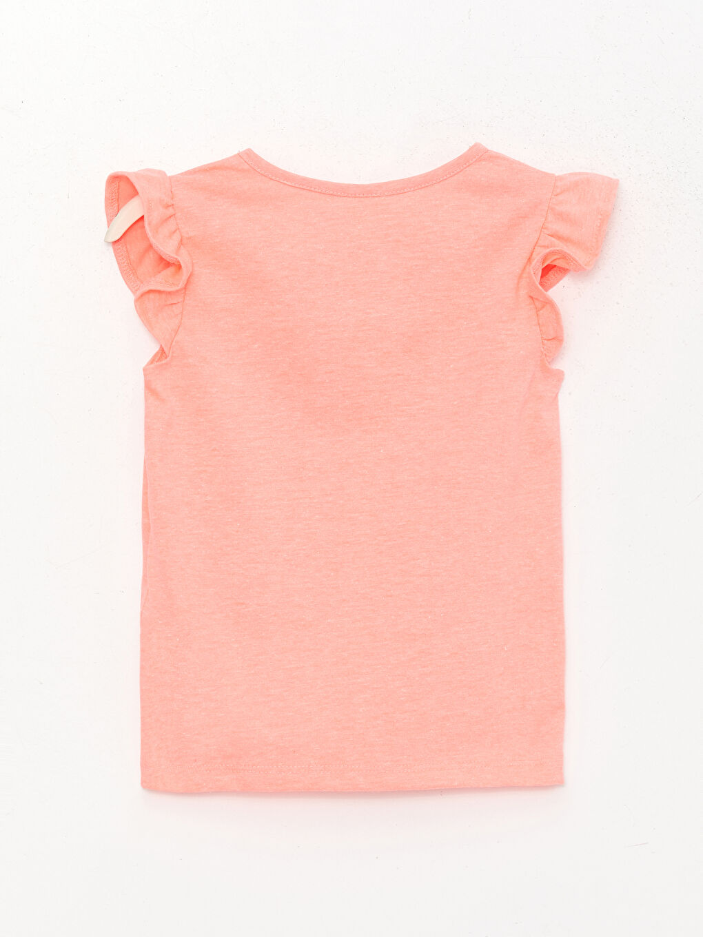 Crew Neck Basic Baby Girls' T-Shirt-1