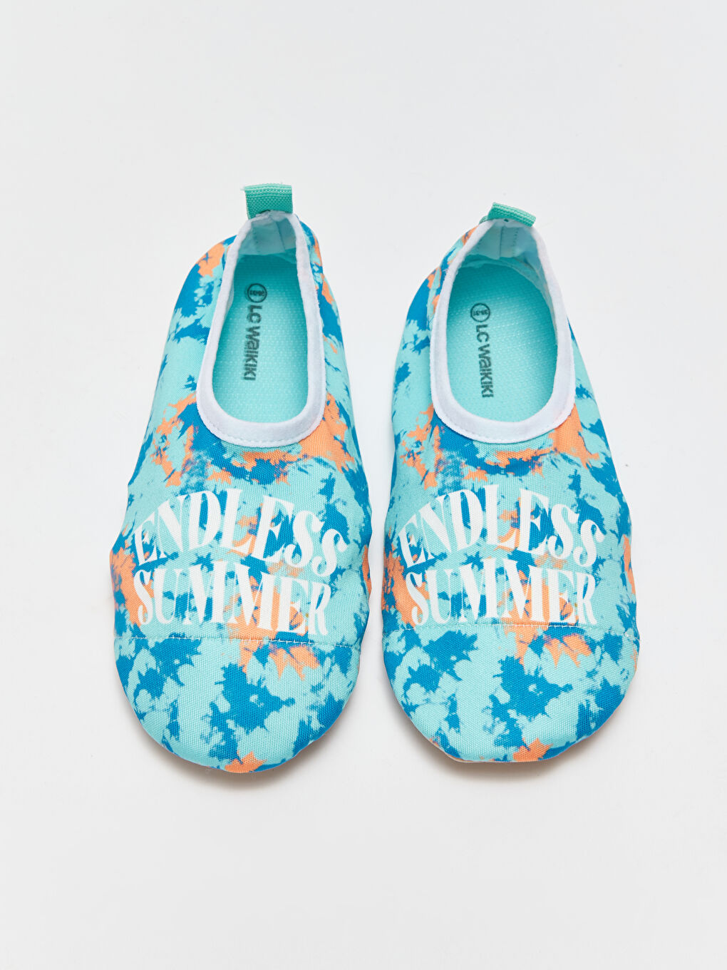 Mavi Baskılı Erkek Çocuk Deniz Ayakkabısı-2