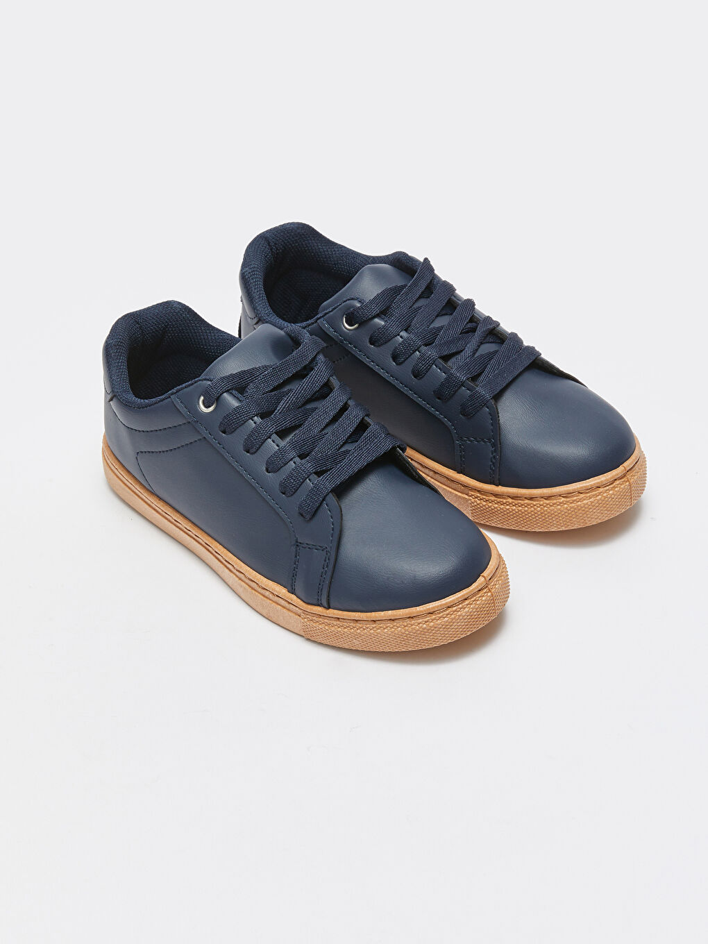 Faux Leather Boys' Trainers
